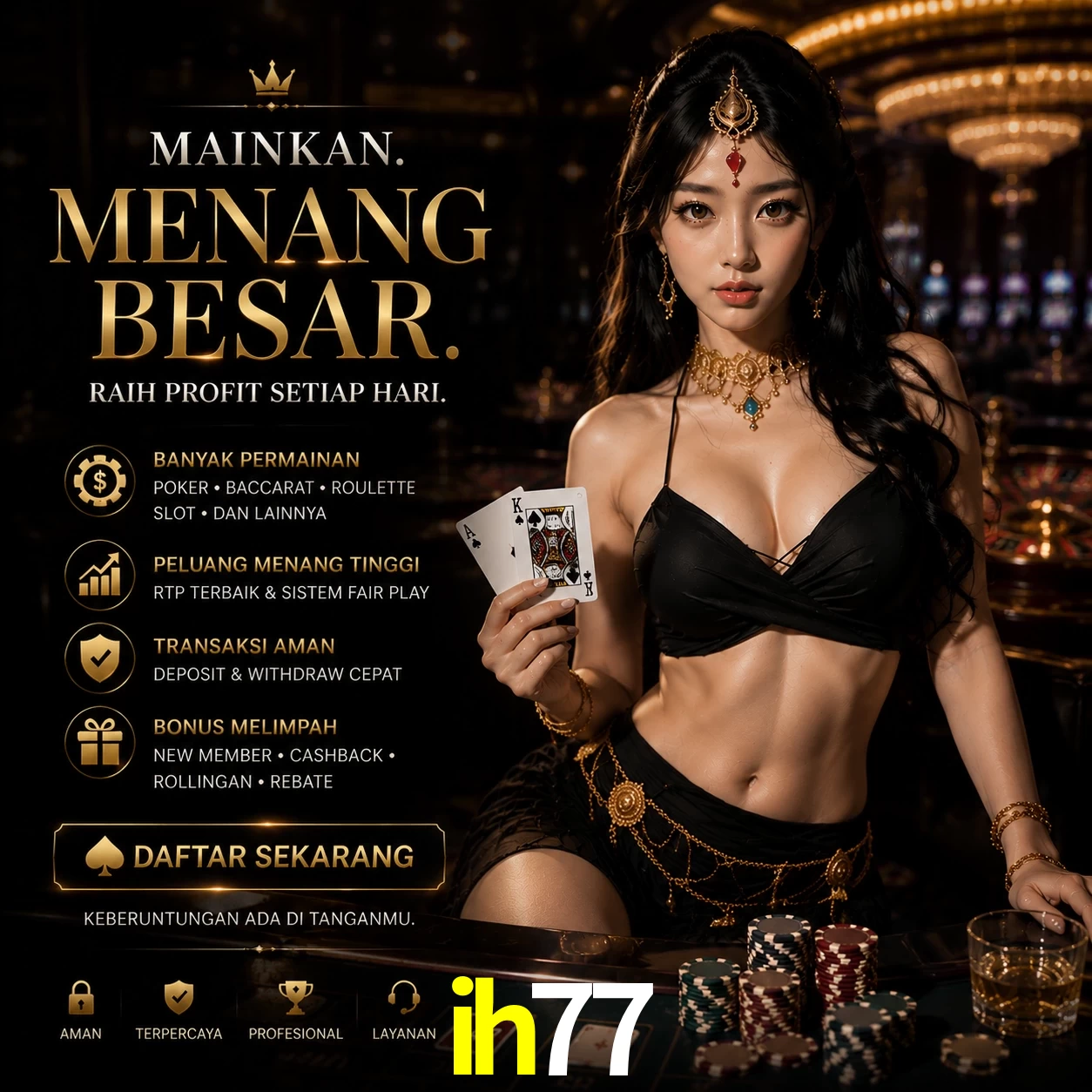App ih77 para Android e iOS - download grátis